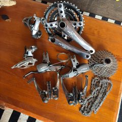 Shimano XTR M960 V-brake rim groupset group