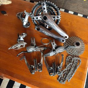 Shimano XTR M960 V-brake rim groupset group