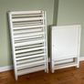 Large White Wooden Baby Cot | Great Condition Image 3