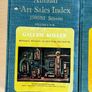 2 x 1980-81 Art Sales Index Books | Edited by Richard Hislop | Reference Set Image 2