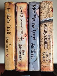 Joe Abercrombie First Law 1st edition Trilogy + Best Served Cold Hardback Set BCA 1st Print