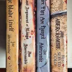 Joe Abercrombie First Law 1st edition Trilogy + Best Served Cold Hardback Set BCA 1st Print