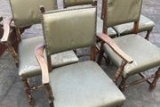 Set of 5 Old Dining Chairs