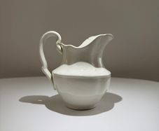 Antique Belleek Fermanagh (1st Black Mark) Cream Jug