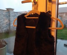 Black waistcoat size 8-9 years