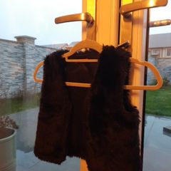 Black waistcoat size 8-9 years