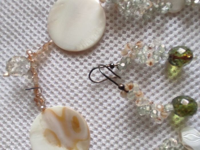 Toto sterling silver crystal matching set