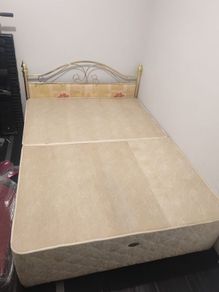 Free Divan double bed with 4 drawers