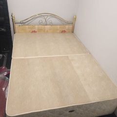 Free Divan double bed with 4 drawers