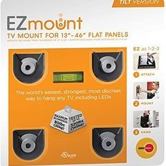 Omnimount Ezmount Tv Mount Tilt For 13 To 46-inch Flat Panels Black New & Sealed
