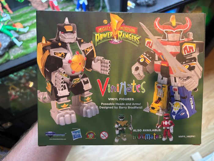 Rare - Power Rangers Dragonzord & Megazord Pack - Diamond Select Toys - sealed