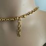 Gold tone Necklace Image 4