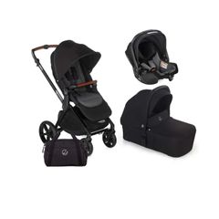 Jane Muum 4. Pushchair + Carrycot (Newborn) plus Koos iSize R1 Car Seat