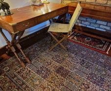 world war 2 folding campaign chair