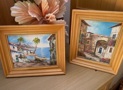 Set of 2 Framed Prints/Art