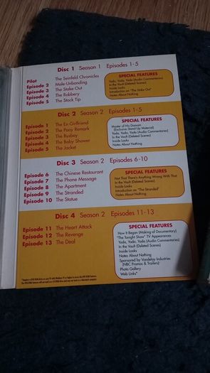 Seinfeld season 1 + 2