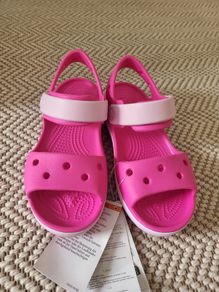 Girls Crocs pink bayaband