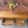 solid oak table Image 2