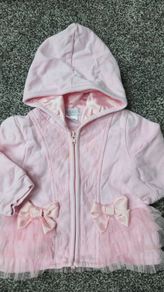 Pink baby girls jacket