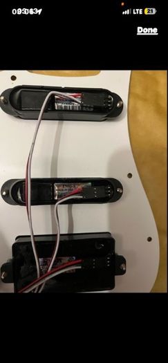 EMG S Single coil active pickup neck middle bridge position made in USA electric guitar parts accessories