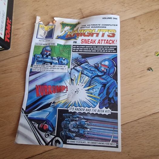 Tomy Z Knights Hardware Robot from 1990's