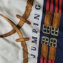 Vintage Hermes Silk Scarf "Jumping" Image 2