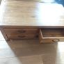 Large Rustic Oak Coffee table -4 Double Sided Drawers (Dovetail Joints) Image 4