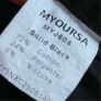 MYOURSA High Waisted Wide Leg Jeans in Washed Black Size Medium Image 6