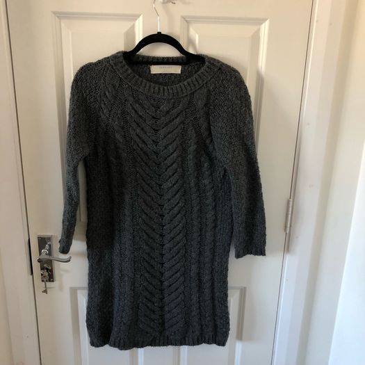 Zara knit wool & mohair blend sweater