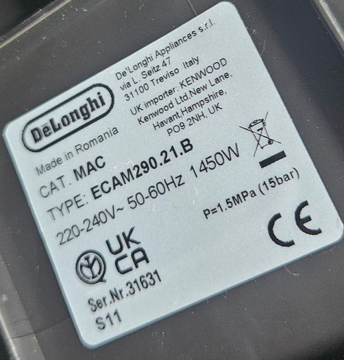 Delonghi Magnifica Evo Coffee Machine