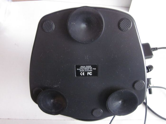PS2 Sabre AG08230 Compact Steering Wheel & Pedals