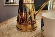 Copper and brass vintage jug.