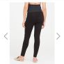 Maternity Spanx black jeans size 10 8 Image 3