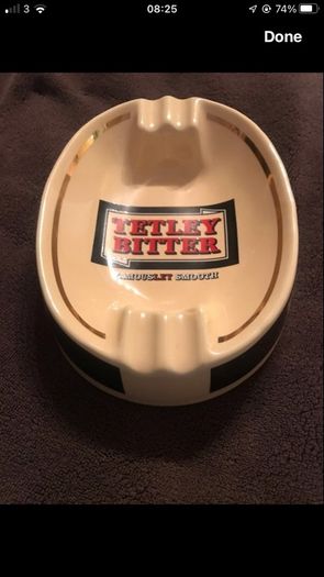 Large Tetley Bitter Ashtray