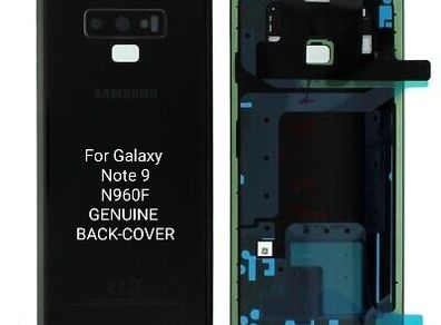 Samsung SM-N960F Galaxy Note 9 - Battery Cover Black