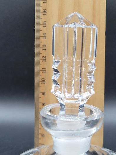Waterford Crystal Round Perfume Bottle & Stopper - Signed
