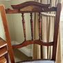 Elegant Edwardian Occasional chairs (pair). Image 2