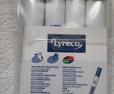 Lyreco Whiteboard Marker Medium Bullet Assorted Pack of 4 Home Office School College