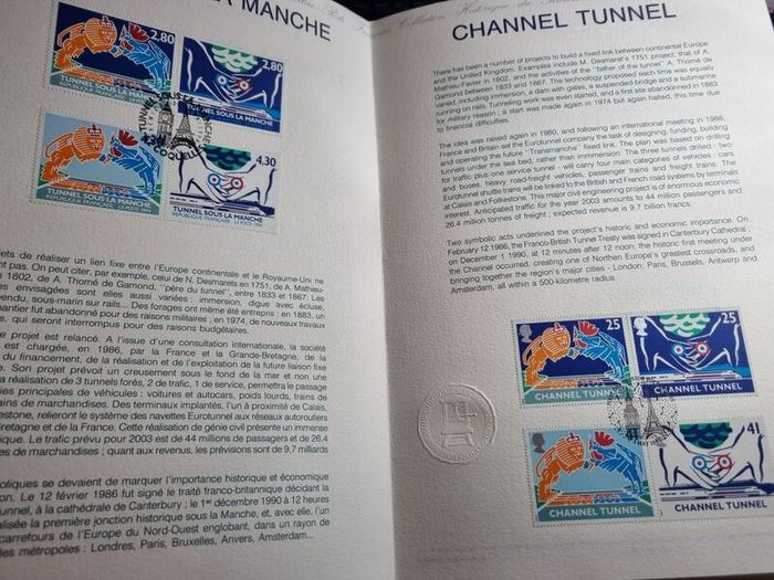 CHANNEL TUNNEL presentation pack