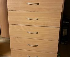 Chest of drawer 5 - Pine - storage