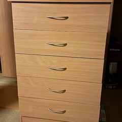 Chest of drawer 5 - Pine - storage
