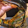 Vintage Heavy Art Glass Chicken Bowl Image 5