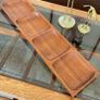 Long Mid Century Moder Genuine Antique Danish Design Handcrafted Wooden Tray Image 9
