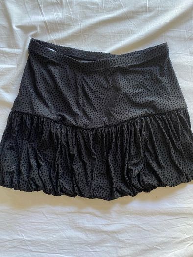 Black bubble skirt
