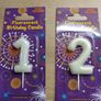 Fluorescent Birthday Candles Image 2