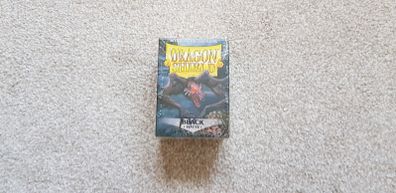 Dragon Shield 100 Matte black sleeves