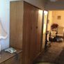 Huge quality vintage wooden wardrobe with full mirror Image 2