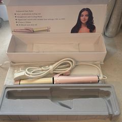 Enhanced Hair Styler 2-in-1 Straightener & Curling Wand - Brand New