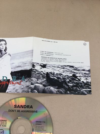 Sandra dont be aggressive rare d single enigma
