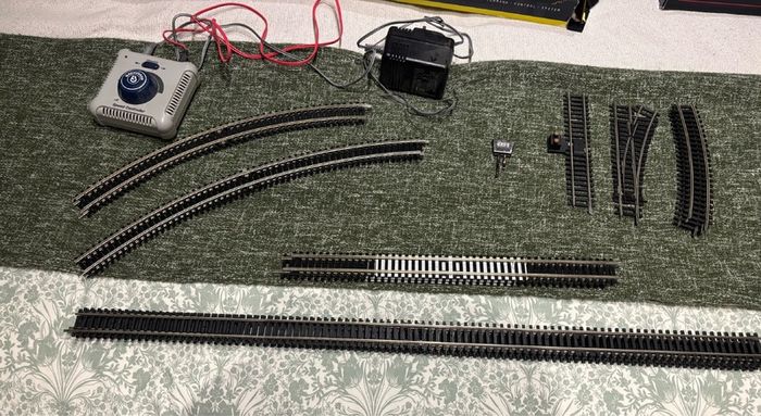 Job Lot of track and Bachmann Controller Model Railway